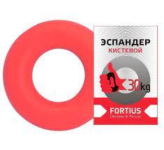 Эспандер кистевой Fortius 30 кг. красн. 